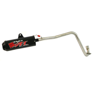 Honda CRF 110F Performance Exhaust - Big Gun - Evo M Full System - Black - `13-`18 Honda CRF 110F Performance Exhaust - Big Gun - Evo M Full System - Black - `13-`18